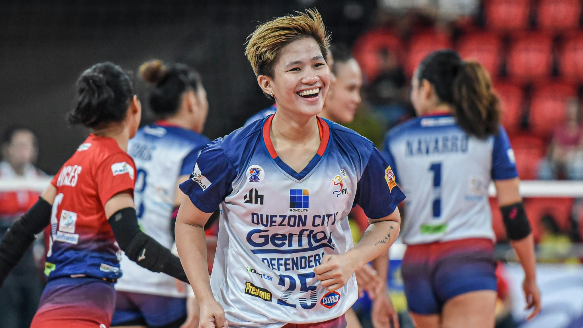 Start of a wave? Alyssa Bertolano follows Justine Dorog to Farm Fresh